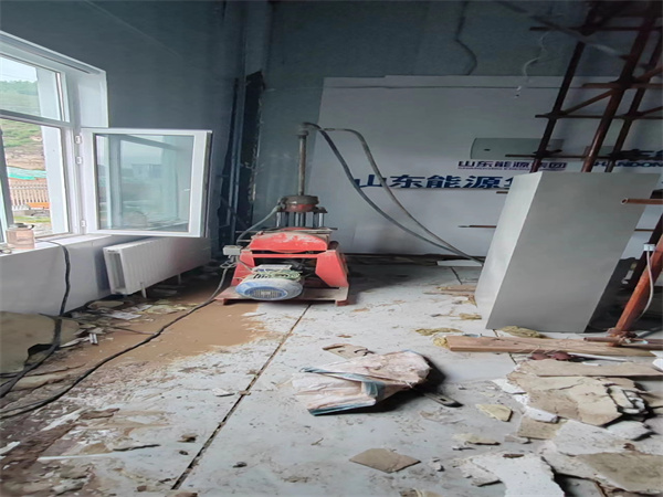 冠县地基基础下沉墙体裂缝加固注浆顶升施工